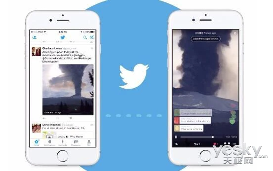 iOS版Twitter将整合直播视频应用Periscope