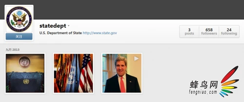 政治背后 美国国务院开通Instagram账户