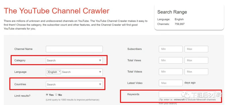 如何快速查找Youtube网红（一）