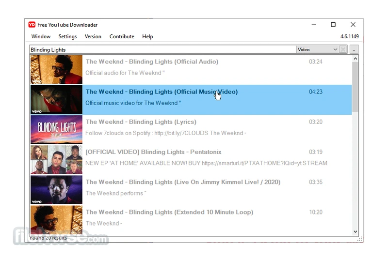 Free YouTube Downloader Screenshot 3