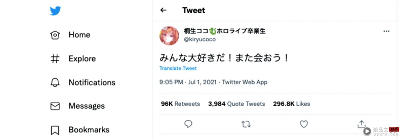 Twitter 公布中国台湾 2021 年度热门话题！知名 VTuber 获转推数冠军，人气王由韩团 BTS 夺下 数码科技 图4张