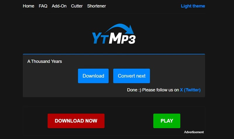 Ytmp3主页