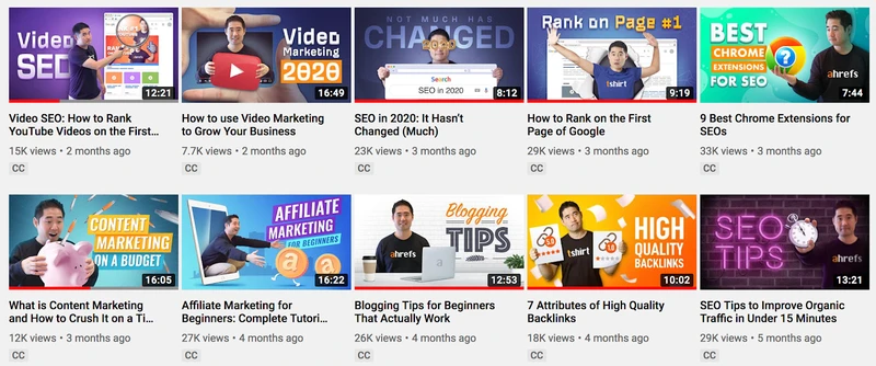 ahrefs thumbnails